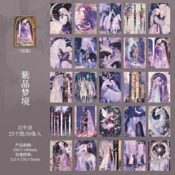 Journal GO 50pcs Living in A Fairy Tale Vintage Princess Collage Scrapbooking Material Paper Creative Junk Journal Paper