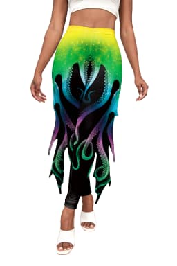 NADANBAO Mermaid Printed Pants Fish Scales Cosplay 3D Printed Women Bottoms Fashion Women's Leggings Tight Yoga Pants