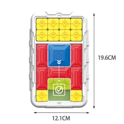 Kid Boys Huarong Road Smart Sensor Brain Game Teaser Sliding Puzzles Logical Thinking Interactive Toy Board Game Gift
