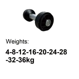 Adjustable Dumbbell Handle 4kg Increase 5LB Increase and 2kg Increase Selector