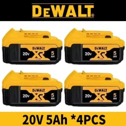 100% Genuine Dewalt 20V Battery, 60V 9Ah, 20V 6Ah Battery DCB609 DCB206 DCB606 DCB184 for Dewalt Power Tool Replacement Battery