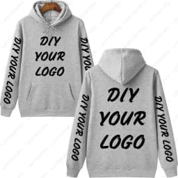 Customized Logo Personalized Hoodie Autumn Warming and Comfort Sweatshirt Unisex Casual Custom Printed Text DIY Hoodie Fashion