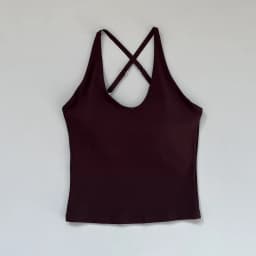New Slim Fit Shoulder Strap Hanging Neck Strap, Beautiful Back Sports Vest, Women's One-Piece Fixed yoga Vest, Fitness Bra