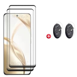 6-in-1 For Honor 200 Glass For Honor 200 Tempered Glass HD 9H Full Curved Cover Screen Protetor For Huawei Honor 200 Lens Glass