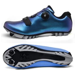 whytesole Men Cycling Sneaker Mtb Flat Shoes Cleat Self-Locking Mountain Bike Shoes Women Road Bicycle Cycling Shoe Dirt