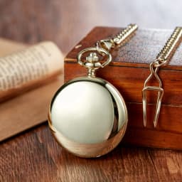 Retro mechanical pocket watch Arabic numeral white dial pendant luminous mechanical pocket watch retro gift for men and women