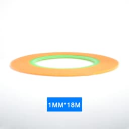 1 Roll Fine Line Tape 1mm/2mm/3mm 18m Self-adhesive Fineline Masking Covering Tape Ultra Fine DIY Special Masking Tools Yellow