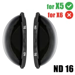 For Insta360 X6 X5 ND Filters ND16 ND32 ND64 Cinematic Motion Blur Tempered Glass Filter For Insta 360 Action Camera Accessories