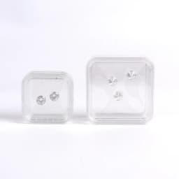 Gemstone Display Holder Case Membrane Bead Jewelry Box Elastic Film Chip Tooth Ring Pendant Loose Diamond Packaging Storage Box
