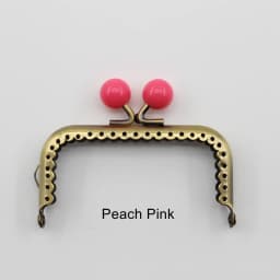 8.5cm Small Beads Antique Bronze Square Metal Purse Frame Handle for Clutch Bag Handbag Accessories Making Kiss Clasp Lock