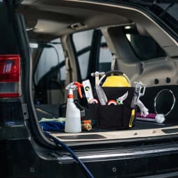 2026 17L Large Storage Organiser Bag Car Wash Storage Folding Basket Picnic Tote Outdoor Caddy with Handle Tool Bag Cleaning