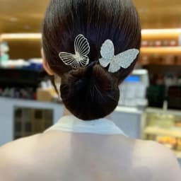 Elegant Peacock Shape Hair Bun Maker Twist Headwear Roll Hair Tool Hair Twister Easy Fast Snap Hairstyle Twist Women