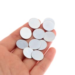Round Galvanized Sheet Iron Pieces for DIY Crafts, Pack of 50/100