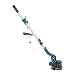 850W Electric Dustless Drywall Sander Ceiling Wall Putty Self Suction Grinning Machine w/LED Light+Bag, Angle Speed Adjustable
