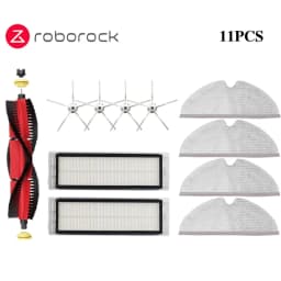 For Xiao mi Roborock S5 S50 S51 S55 S6 S60 S6 Pure Vacuum Cleaner Accessories HEPA Filter Mop Cloth Side Main Brush Spare Parts
