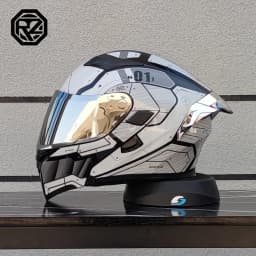 ORZ Motorcycle Helmet High Quality Dual Lens Modular Flipped Helmet Full Face Neutral Motorcycle Travel Helmet Off Road Helmet