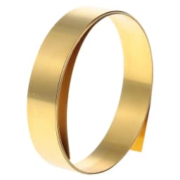 Practical 1000mm x10mm Brass Sheet Roll Yellow Metal Foil Plate Thin Brass Strip Handicraft Metalworking