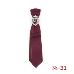 Retro Fabric Ribbon Rhinestone Black Bow Tie Collar Bowkont Cravat School Girl Boys Gifts for Women Clothing Jewelry Accessories