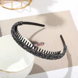 1Pc Elegant Bling Rhinestone Headband, Great Gift for Women & Girls for Daily & Special Occasions