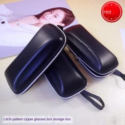 Oxford Bula Zipper Sunglasses Glasses Case Hook Type Sunglasses Case Stress Resistant Outdoor Storage Box Wholesale