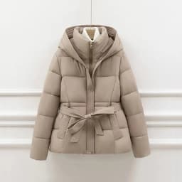 Women's Down Cotton Padded Jacket 2024 Short Loose Korean Version Ladies Outerwear Comfortable Elegant Lady Winter Parka Coat