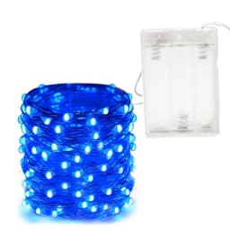 50Leds 100Leds Battery String Fairy Lights Copper Wire Christmas Light Wedding Party Holiday Fairy Lights Battery Power Supply