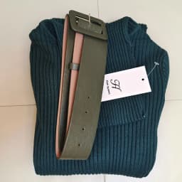 H Han Queen Knitted Turtleneck Sweater Bodycon Dress Bottoming Women Soft Elastic Autumn Winter Midi Party Dresses With Belt