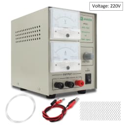 Jewelry Electroplating Machine Adjustable Voltage Gold Silver Plating Tool for Jewelry Making, Repair and Metal Finishing