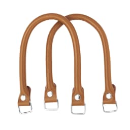 1Pair 38cm Genuine Leather Bag Straps Belts DIY Replacement Handbag Purse Handle Bag Accessories Coffee Black Bags Straps Belts