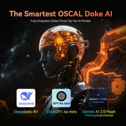 OSCAL PILOT 3 Rugged Smartphone [No EU Charger] Android 15 36GB (12+24) + 256GB 6.78"  7500mAh 120Hz 33W 50MP+32MP+20MP NFC