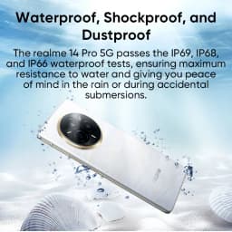 Global Version realme 14 Pro 5G Smartphone 50MP Sony IMX882 OIS Camera Dimensity 7300 Energy 120Hz Curved Vision Display IP69