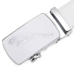 Men Genuine Leather Belts Metal Automatic Buckle Luxury Brand High Quality Belts for Men Famous Business Male Waistband 3.5cm