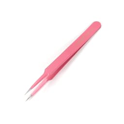 1pcs Anti-Static Excellent Quality Tweezers Bend Long Nose Cross Tweezers For Intersperse Beads Jewerly Tools Sewing Accessories