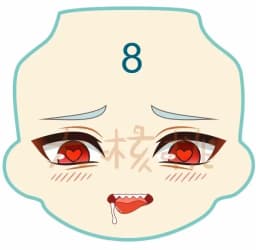 The Doctor Dottore Ob11 Face YMY Doll Handmade Water Sticker Faceplate Anime Cosplay Toy Accessories