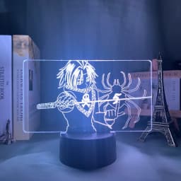 Acrylic 3d Lamp Anime Hunter X Hunter Killua and Gon for Bedroom Decor Nightlight Birthday Gift Led Night Light Manga Hxh Killua