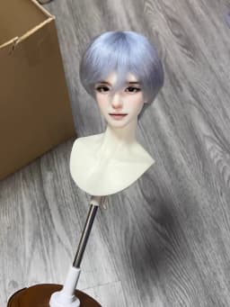 In Stock BJD SD 1/3 1/4 1/6 Men's Soft Mohair Multicolored Basic Daily Short Hairstyle Wig Doll Accessories