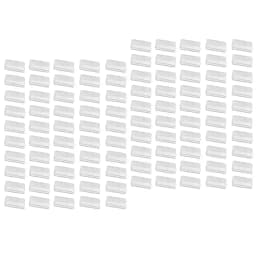 Adhesive Lip Adapter Or Hanger for Earring Card Display Cards Adapter 100 Pieces Packaging Blank Paper Tags for DIY Ear Studs