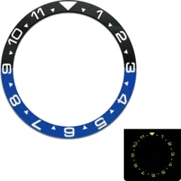 38x31.5mm C3 Green Luminous Ceramic Bezel Insert Fit for SKX007 SKX009 Watch Case NH35 NH36 Men Case Replace Parts Ring