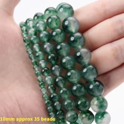 Natural Stone Square Beads Crack Crystals Gem Loose Spacer Cube Beads for Jewelry Making DIY Bracelet Necklace Accessories 6mm