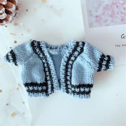 Doll Clothes for 20cm Dolls Plush Doll's Clothing Sweater Stuffed Toy Dolls Outfit for Idol Dolls Accessories