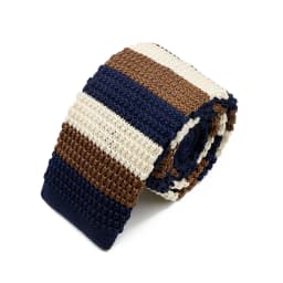 New 5.5cm Knitted Tie for Men and Women in Red Green Grey Striped Colorful Pattern Slim Fit Narrow Winter Tie Accessories Gift
