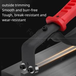 DB1000 Sheet Metal Deburring Trimming Scraper Tool 0-12mm Range Burr Trimming Cutter Double Sided Trimmer BN8010 Blades