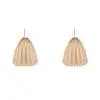 Paper Lantern Shade Nordic Style Folding Pendant Light Shade Creative Decorative Lamp Cover for Living Room Decor(without Light)