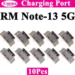 10Pcs Charging Port Connector USB for Xiaomi Redmi Note 11 12 13 Pro Plus 12s 11s 14Pro 4G 5G 12Pro Charge Dock Jack Socket Plug
