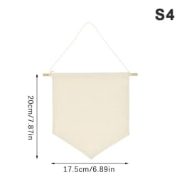 Badge Storage Display Clothe Hanging Wall Triangle Flag Brooch Board Large Brooch Storage Commemorative Box Pin Gift Collection