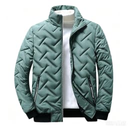 Down Cotton Coat Man 2026 New Autumn Winter Fashion Warm Cotton-Padded Short Stand-Up Collar Casual Cotton-Padded Jacket