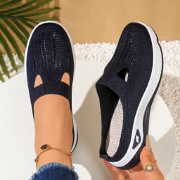 Women Shoes Convenient and Comfortable at Home, One Foot with a Vent and Half Slipper Women's Summer Shoes