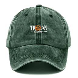 Trojan Warrior Vintage Washed Cotton Baseball Cap Distressed Retro Style Adjustable Snapback Hat Unisex Casual Streetwear Cap