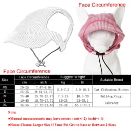Dog Sun Hat For Small Large Dogs Cats Adjustable Pet Baseball Cap with Ear Hole Windproof Corduroy Puppy Visor Hat Pets Supplies