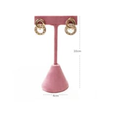 High End Pink Velvet Jewelry Display Props Ring Earrings Holder Necklace Bracelet Tray Organizer Jewelry Store Window Display